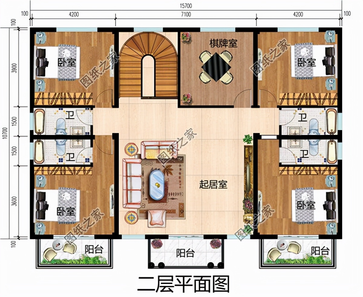 带栏杆欧式，静雅美观还大方，安全优雅又悦目