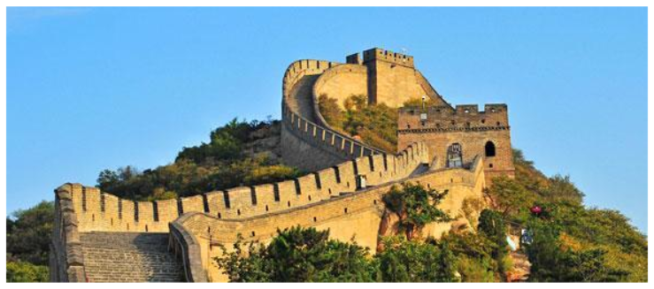 中国十大风景名胜之一：万里长城