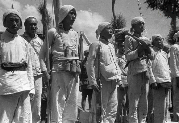 (哈里森·福尔曼)拍摄的敌后抗日根据地民兵们【2】-zhuofu6058439