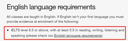 2021年世界顶级名校最新语言成绩要求