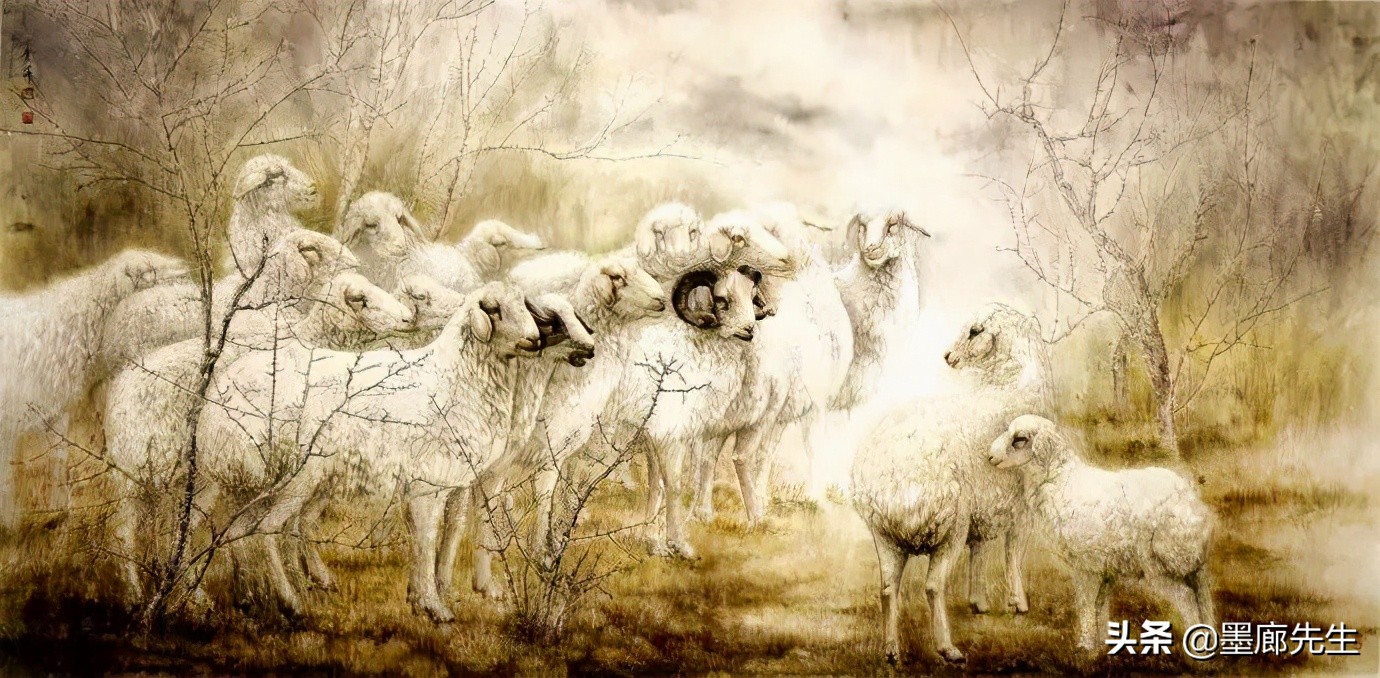 精选100幅画羊美图供大家学习收藏