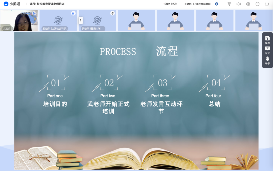 枝头教育顺利召开2020年（第二期）线上新入职授课教师培训会