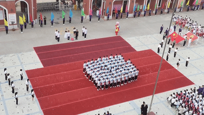 「超燃」洛阳东外第十届运动会开幕式集锦