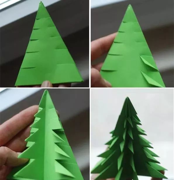 15款创意手工圣诞树，比买的好看多了，材料简单在家就能做！收藏