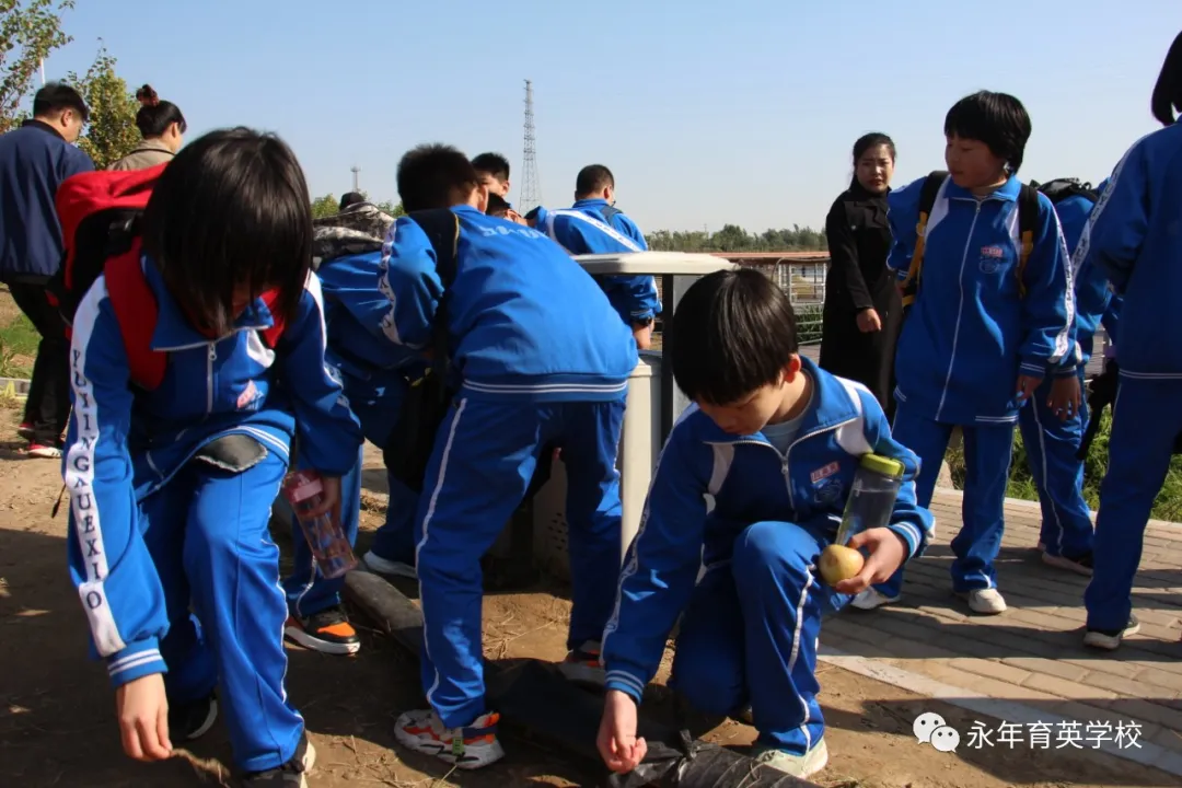 同学们！走起！邯郸市永年区育英学校开展励志远足