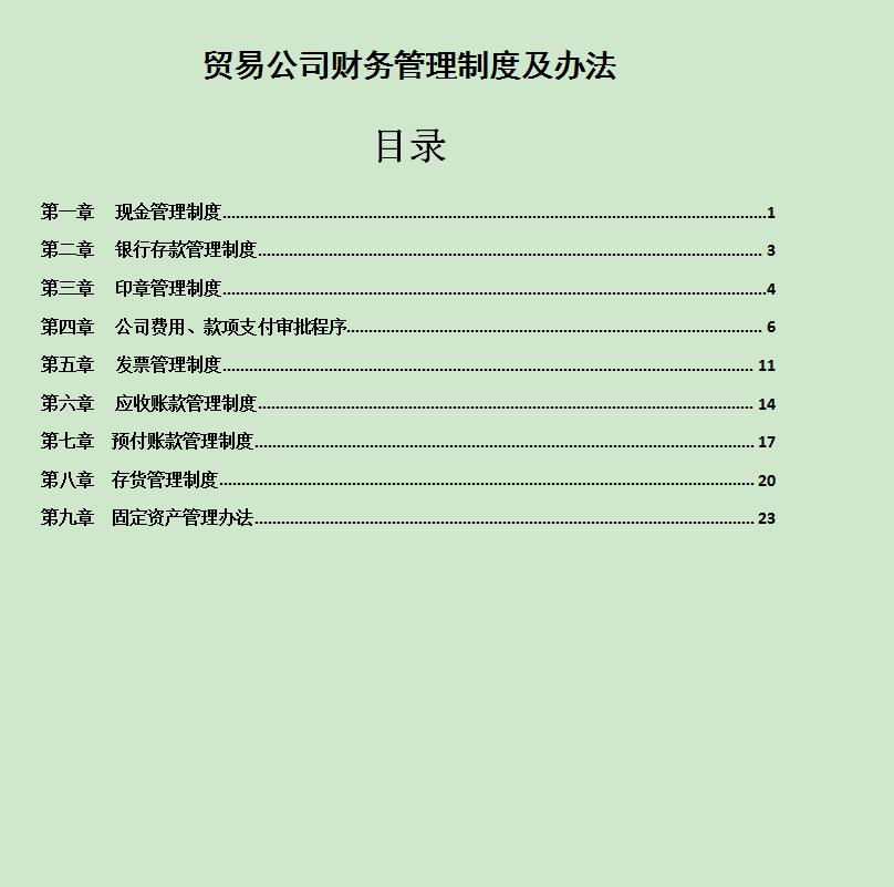 宾馆财务管理制度,酒店财务制度