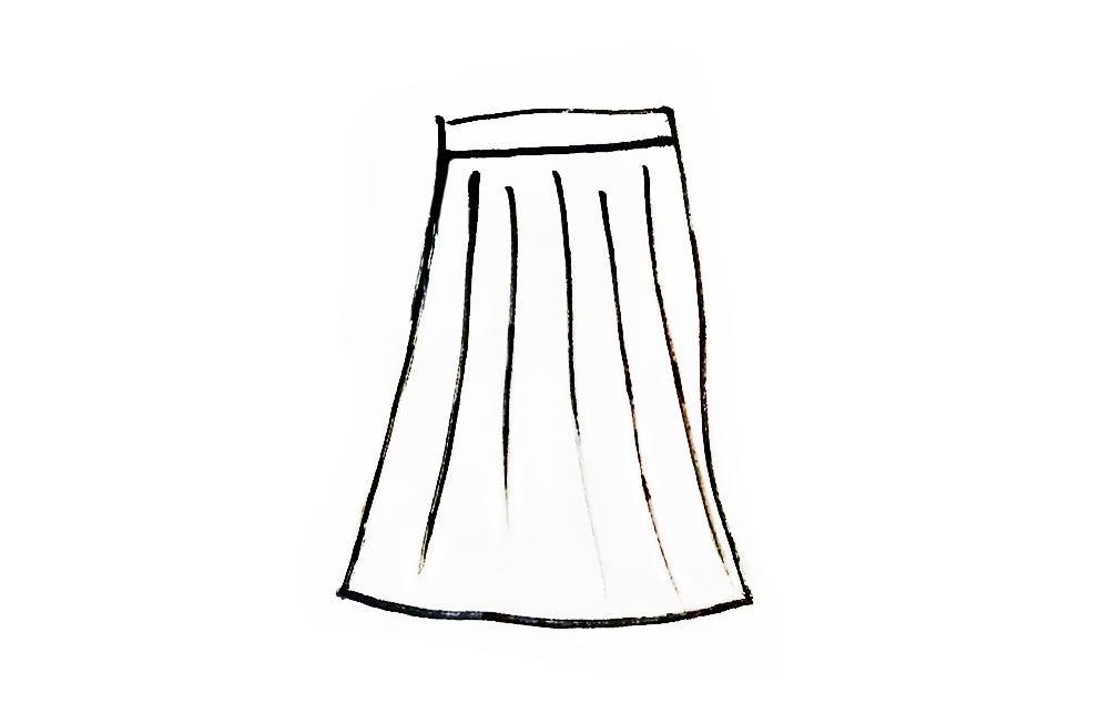 亲子简笔画衣服素材｜10款卡通衣服的画法，跟着步骤，简单易画