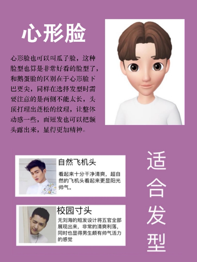 男生如何根据脸型选发型！三七分男士发型教程