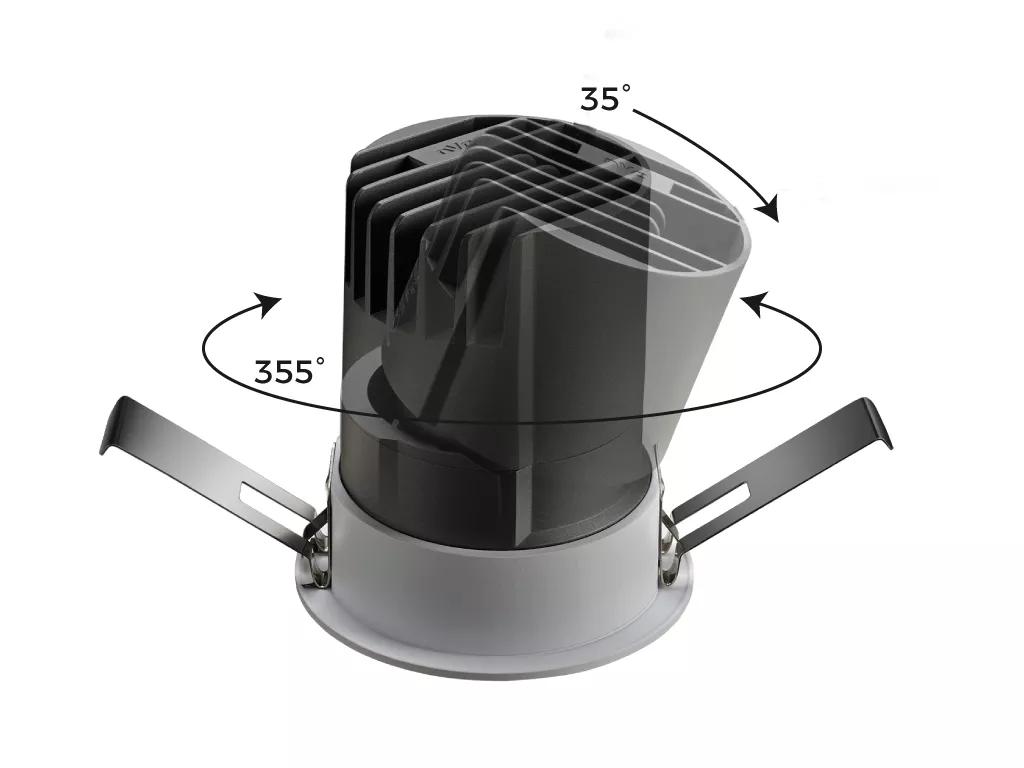 「酒店灯具」高端酒店的筒灯怎么选，筒灯防眩有什么妙招？