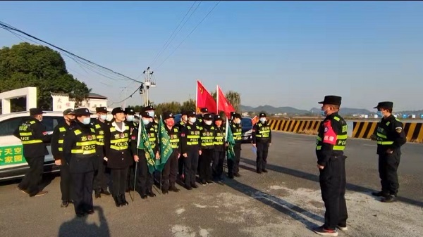 保护候鸟：彭泽县森林警察在行动