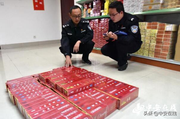 “中华香烟”60元一条 含山警方破获特大贩卖假烟案