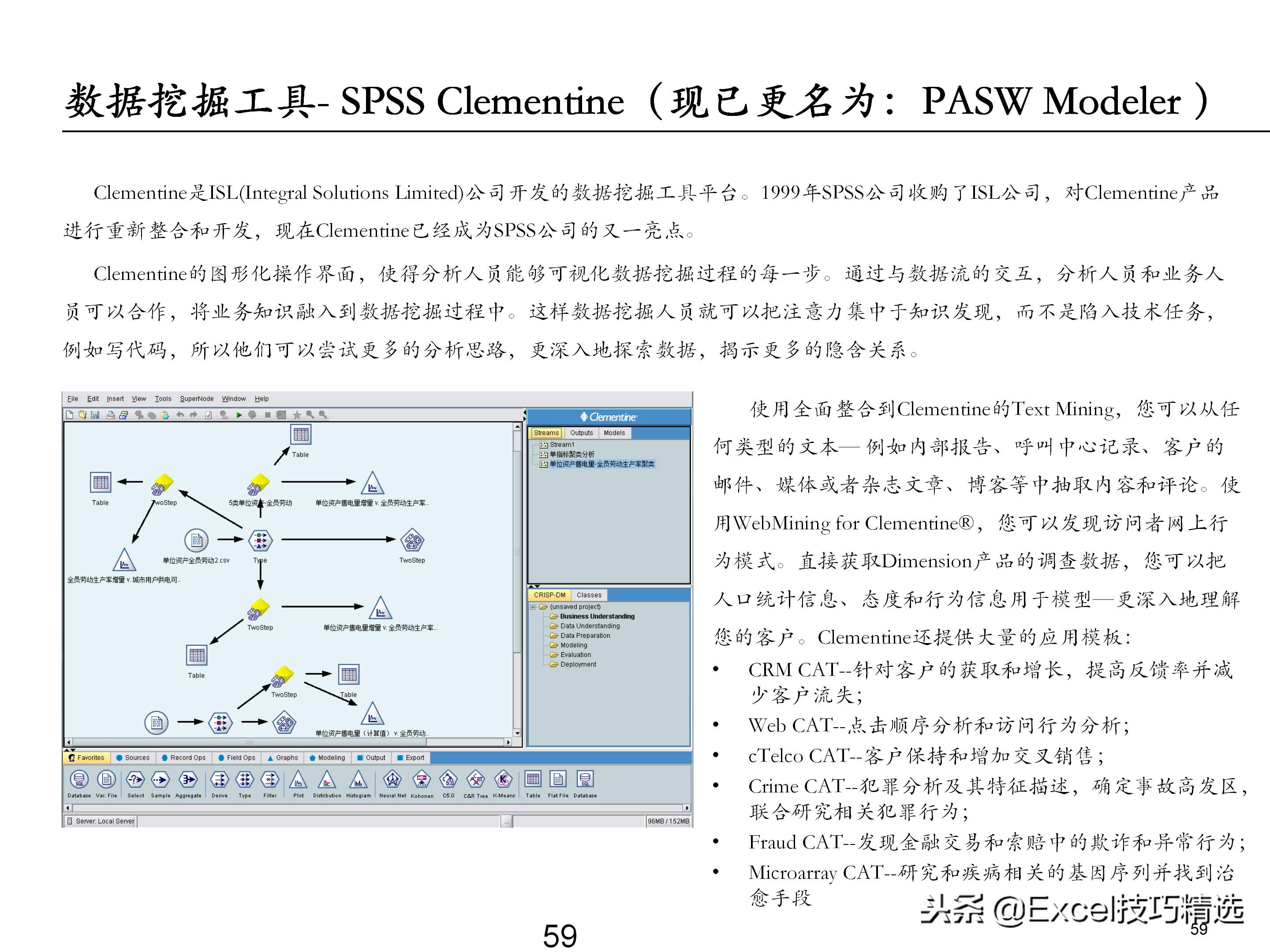 65页的埃森哲大数据分析培训课件，内容含概述 框架 方法 工具