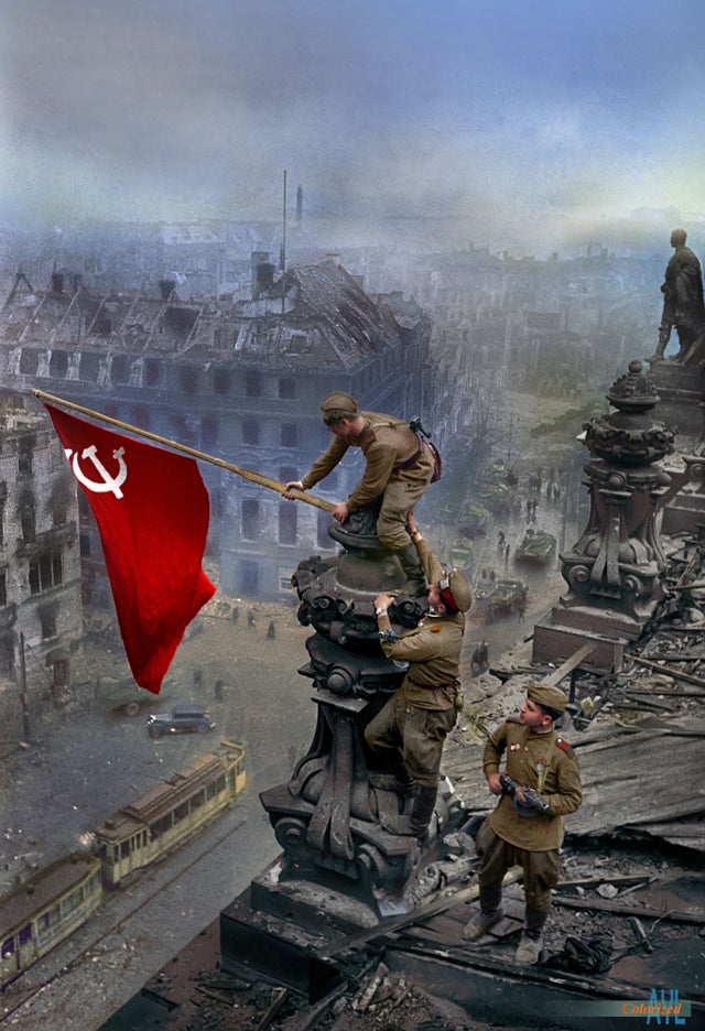苏联国旗 国会大厦图片