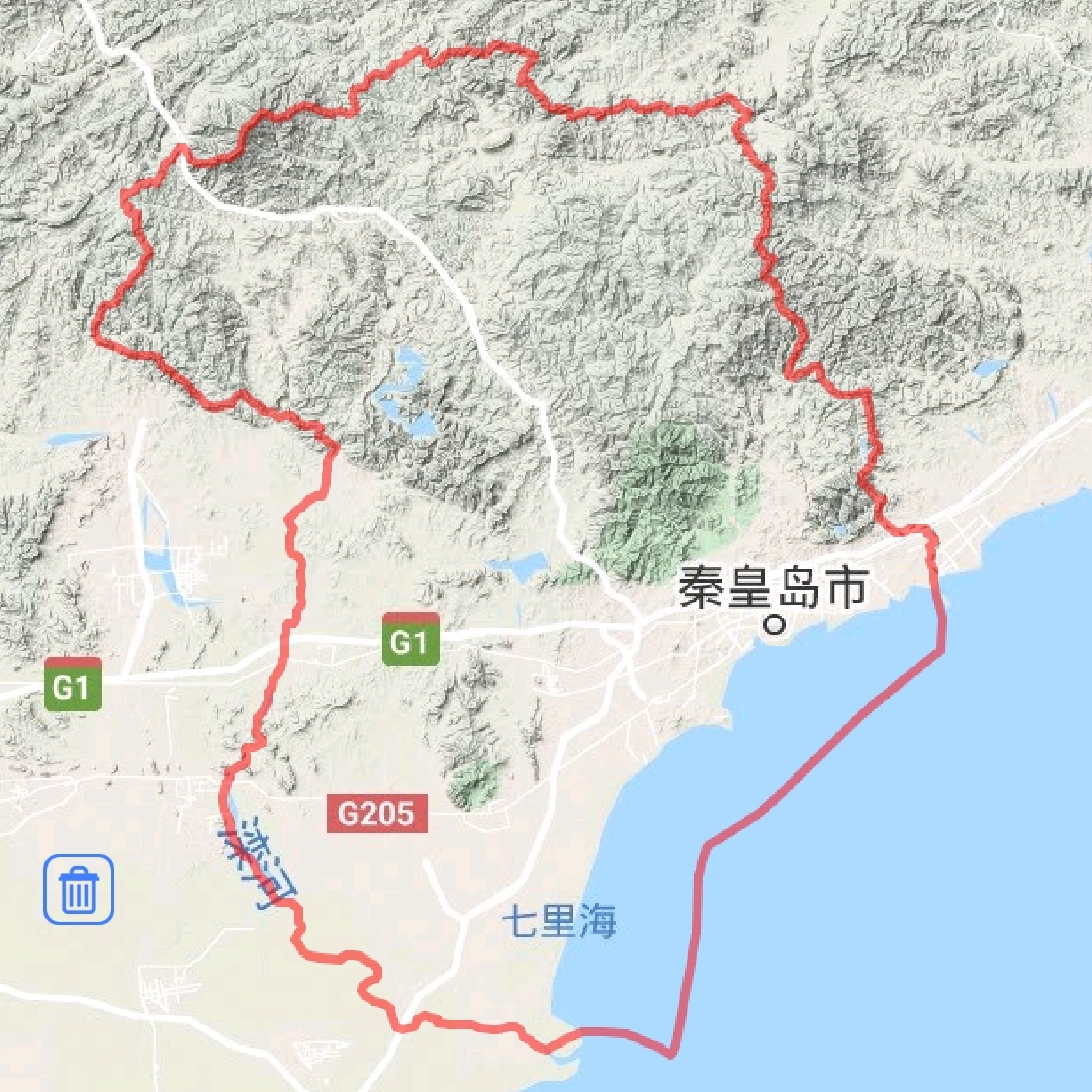 秦皇岛青龙县地图（秦皇岛市建成区面积排名）