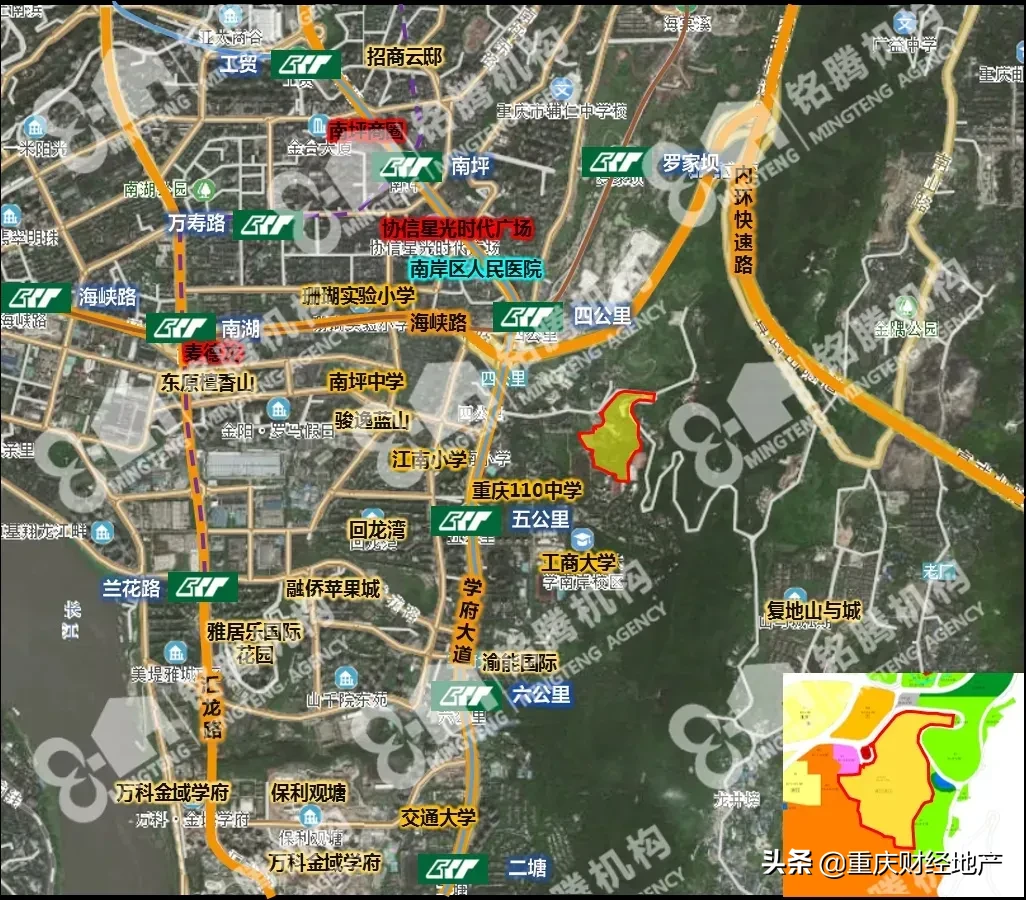 去年流拍，今年降价1.3亿，南坪一核心地今日底价成交