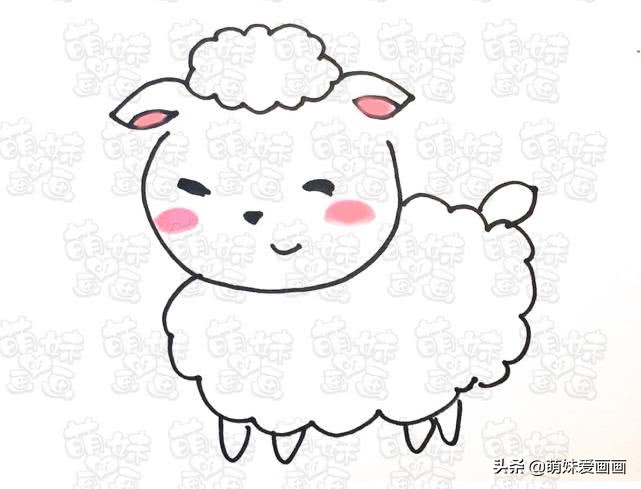 可爱又简单的小动物简笔画绘制步骤大全,快收藏起来吧