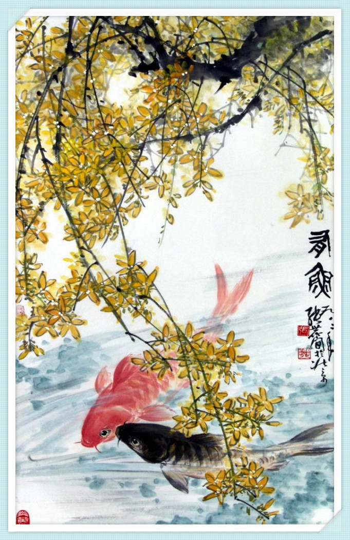 张世简先生花鸟画作品欣赏