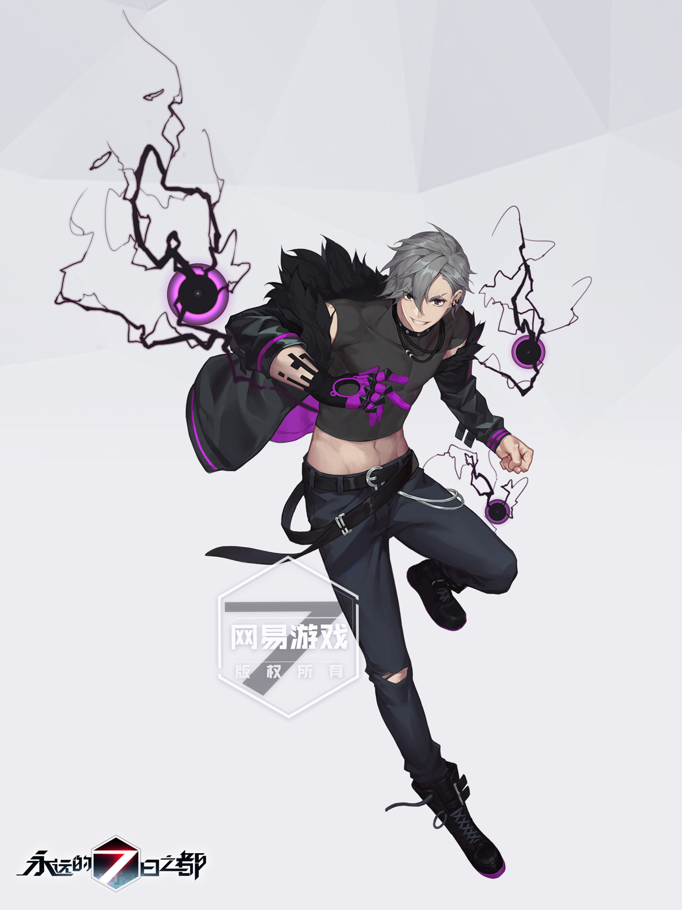 《永远的7日之都》全系列角色精美立绘插画欣赏,结交命运的伙伴