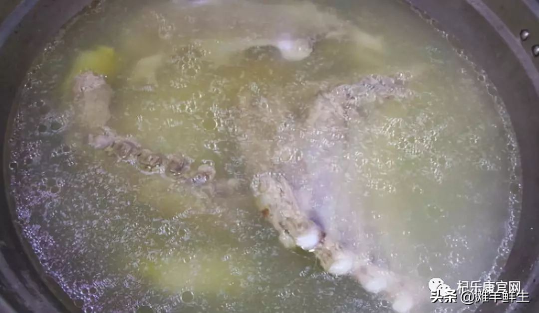 没有什么能比这碗手抓羊肉更沁人心脾，何况在冬天