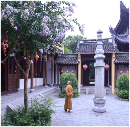晓明法师与天宁寺