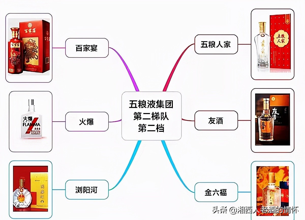 老酒情怀之嫡系产品篇二话说五粮液集团，图文并茂梳理嫡系产品