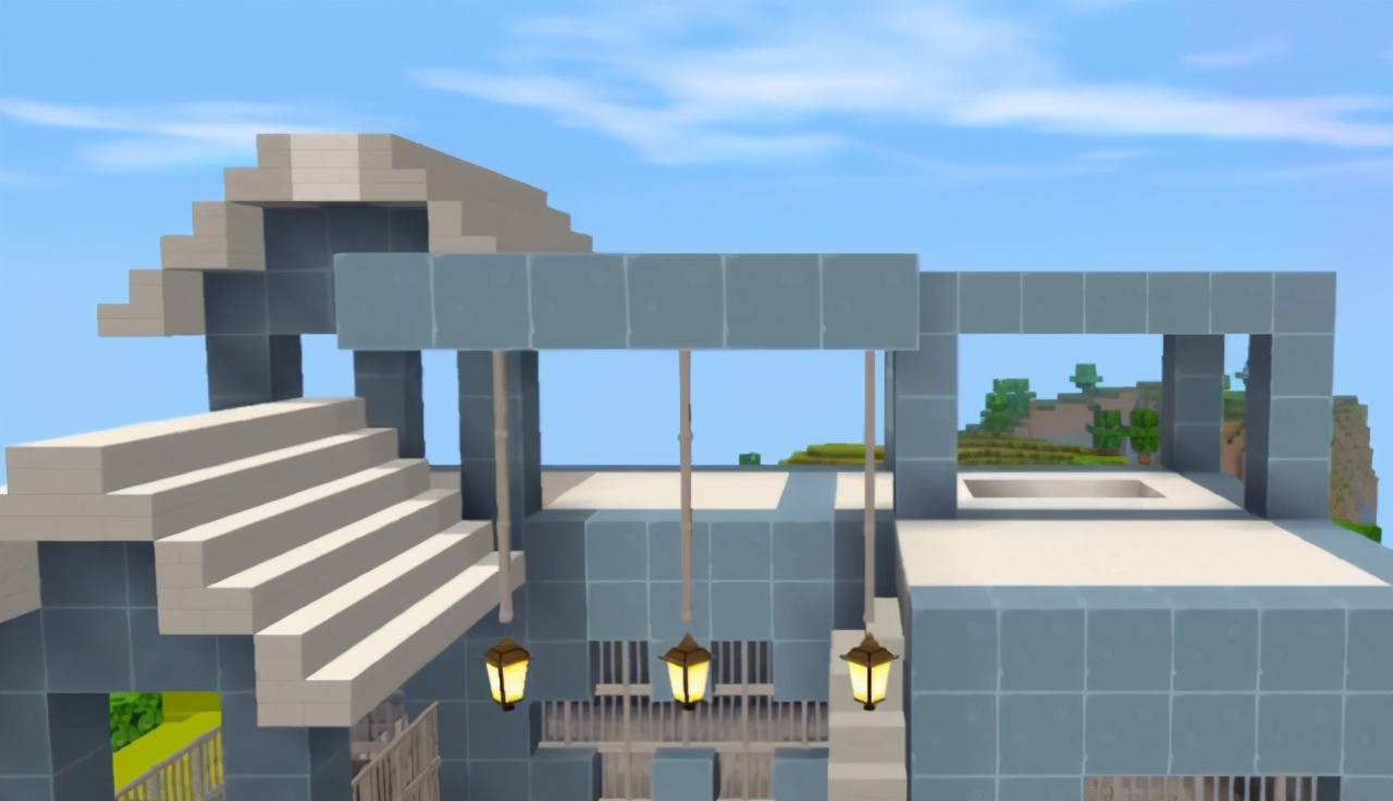 迷你世界房子设计图简单又漂亮 我的世界20×20精美别墅设计图 - 零度