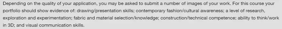全球顶级服装院校Deadline&作品集格式一览
