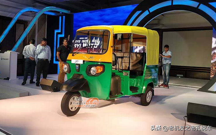 1.7万元，全新比亚乔复古正三轮上市，最有腔调的快递专用车