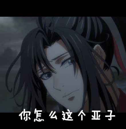 魔道祖师表情包合集｜不愧是我