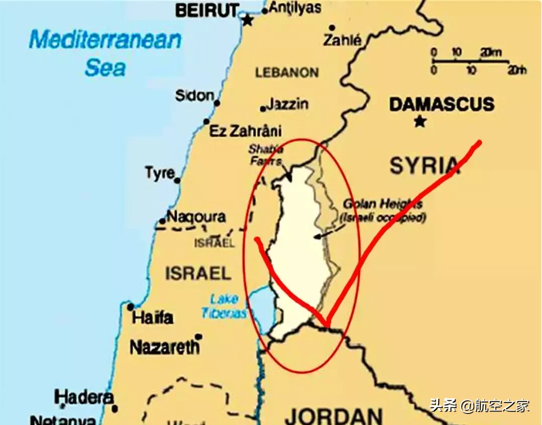 叙利亚和以色列不断博弈的戈兰高地有多大？又有什么军事意义？