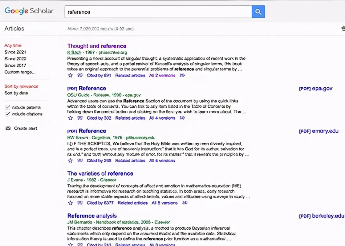 谷歌学术怎么用？