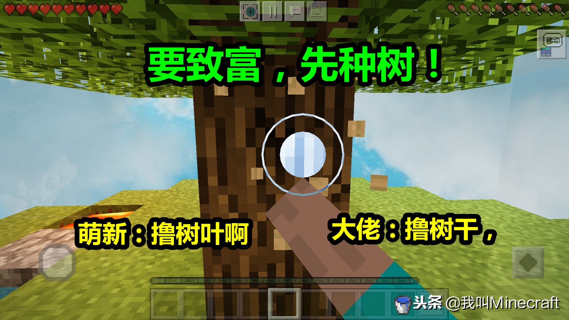 我的世界：如何在空岛长期生存下？5种玩法，萌新：这不可能！