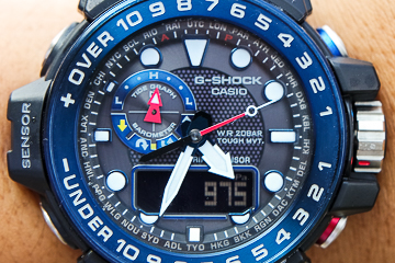 卡西欧G-SHOCK航海系列GWN-1000B腕表实测
