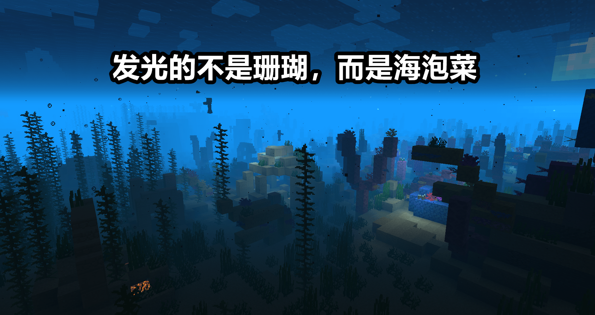 “水下火把”是什么梗？我的世界：海泡菜你可能不知道的12个事实