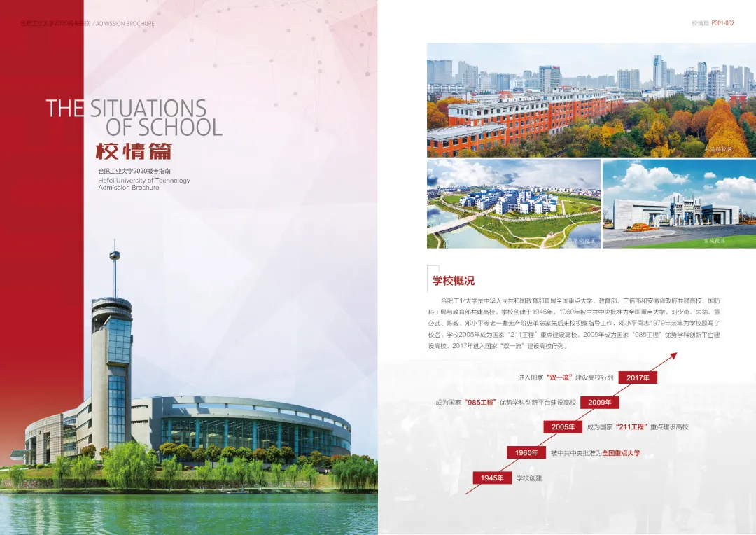 重磅！合肥工业大学2020报考指南发布！