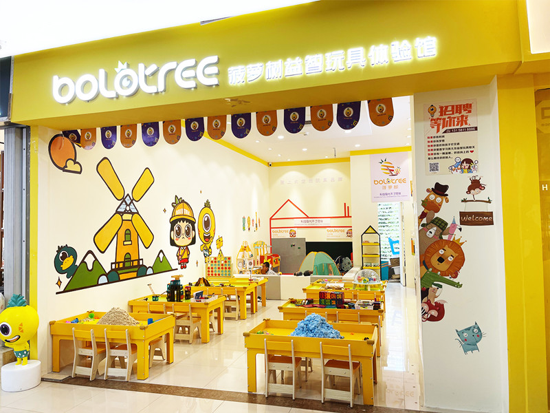 菠萝树分享成功开儿童益智玩具加盟店经验