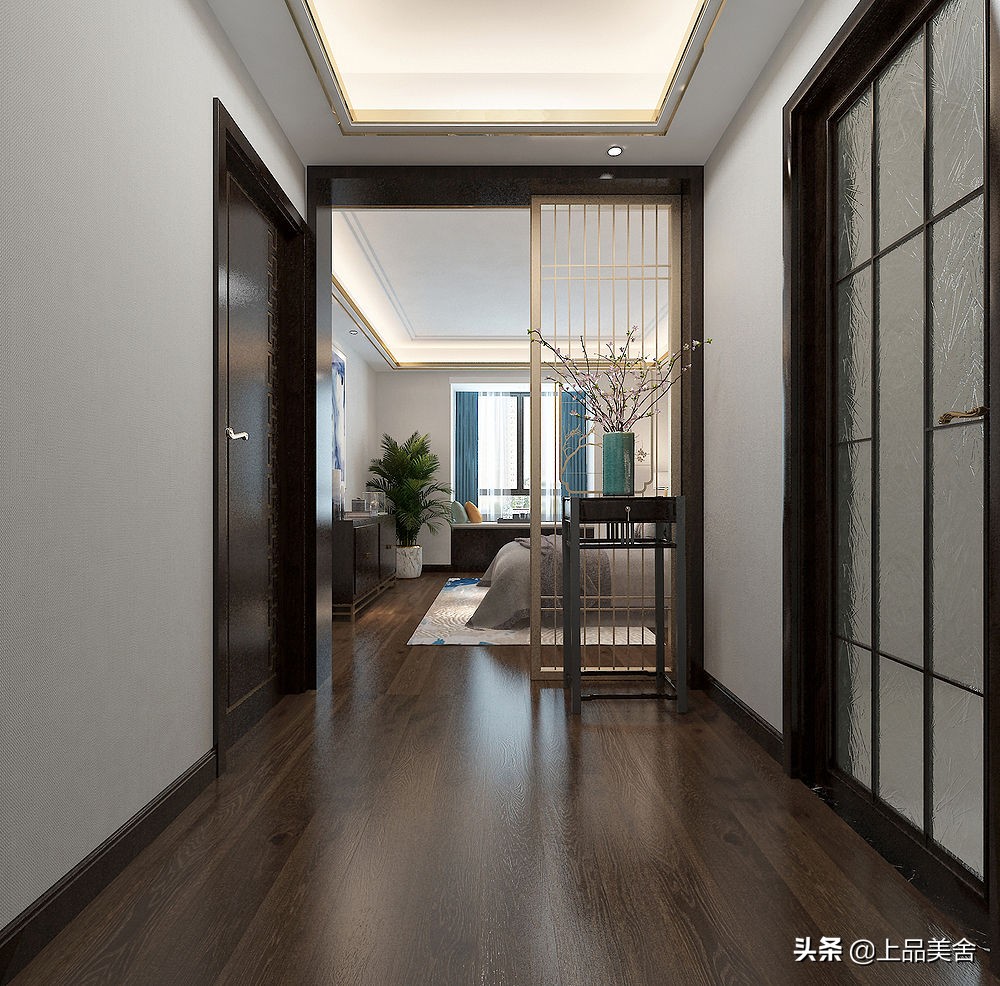 追求品质生活的夫妻俩，把160平新房装修成中式风，堪称样板间