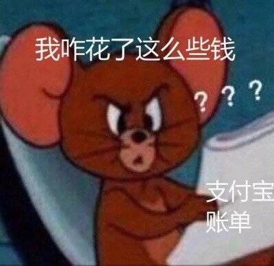 看到支付宝账单的你表情包：我有这么多钱吗？我怎么不知道