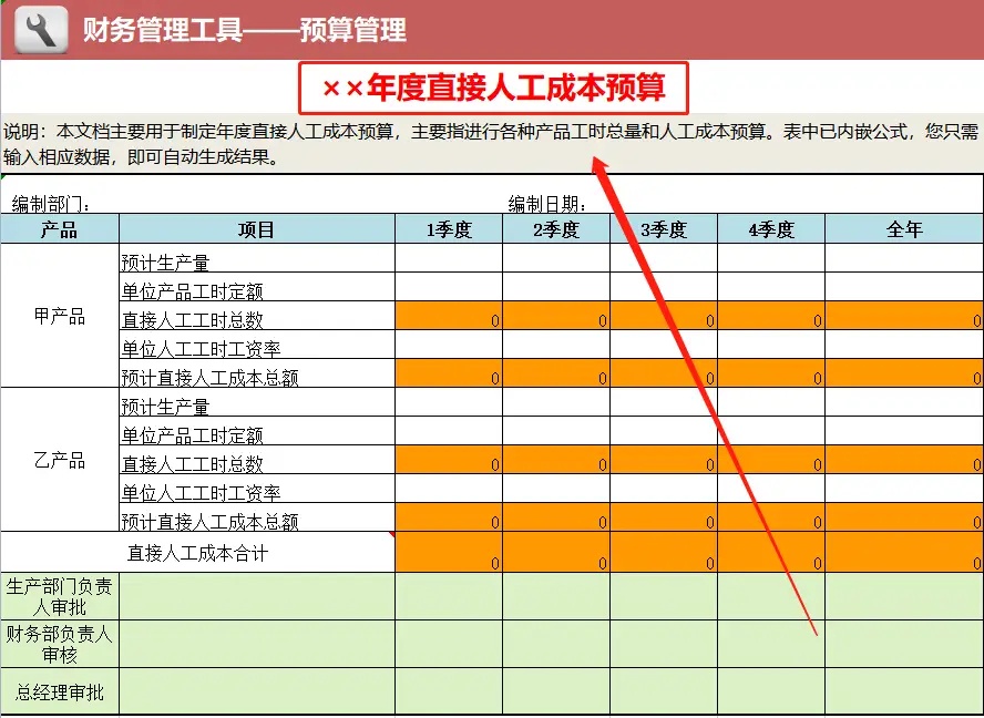 财务总监熬夜两天做的成本核算模板，自动化测算成本，真是服了