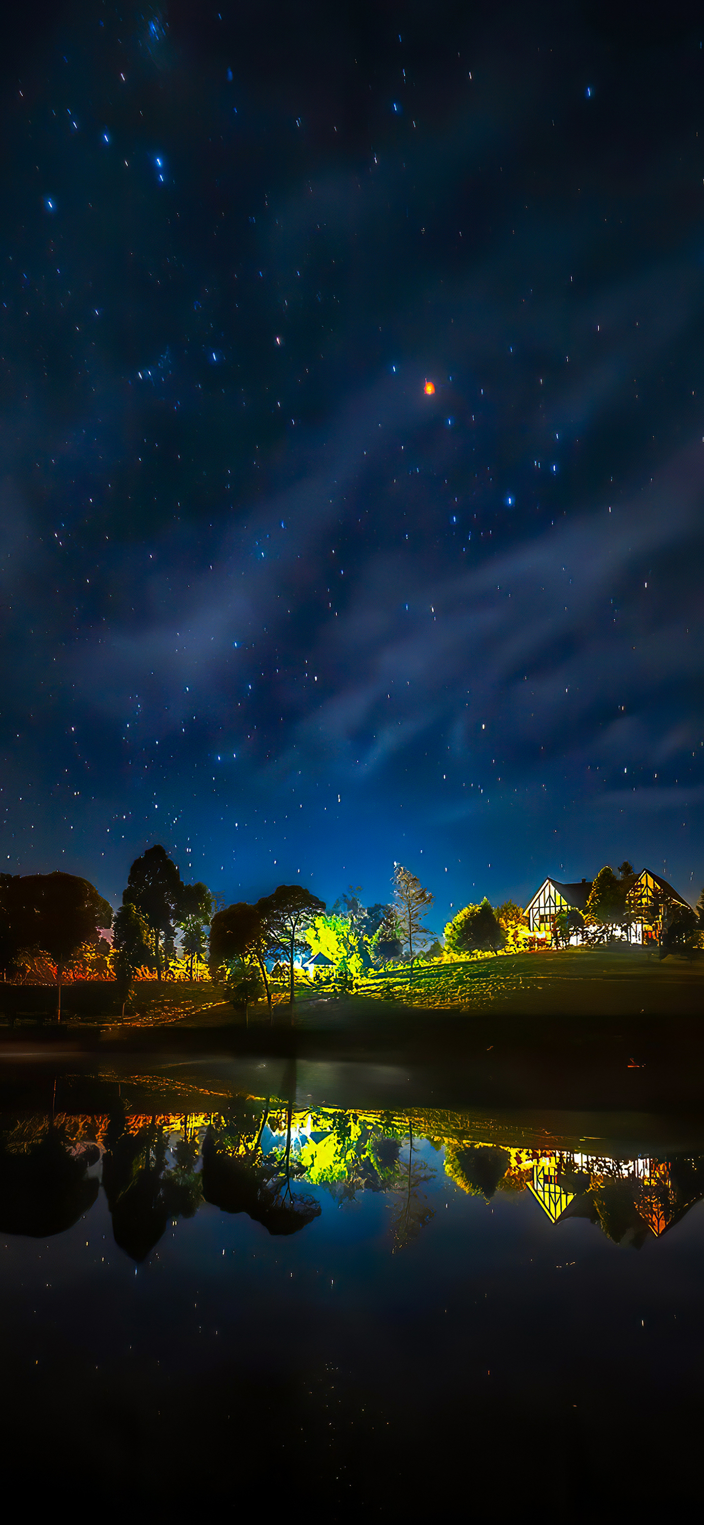 星空壁纸丨最长的路也有尽头，最黑暗的夜也会迎接清晨