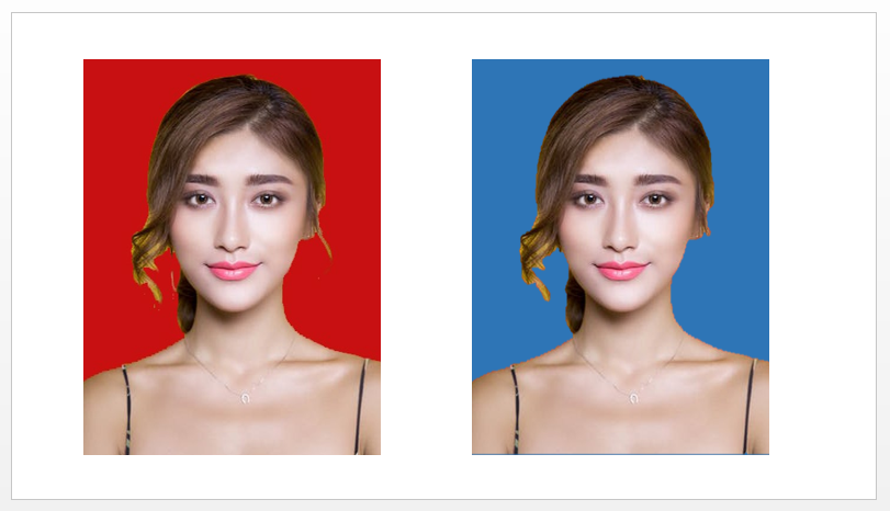 按下ppt这个按钮,3秒更换证件照底色,在家就能做