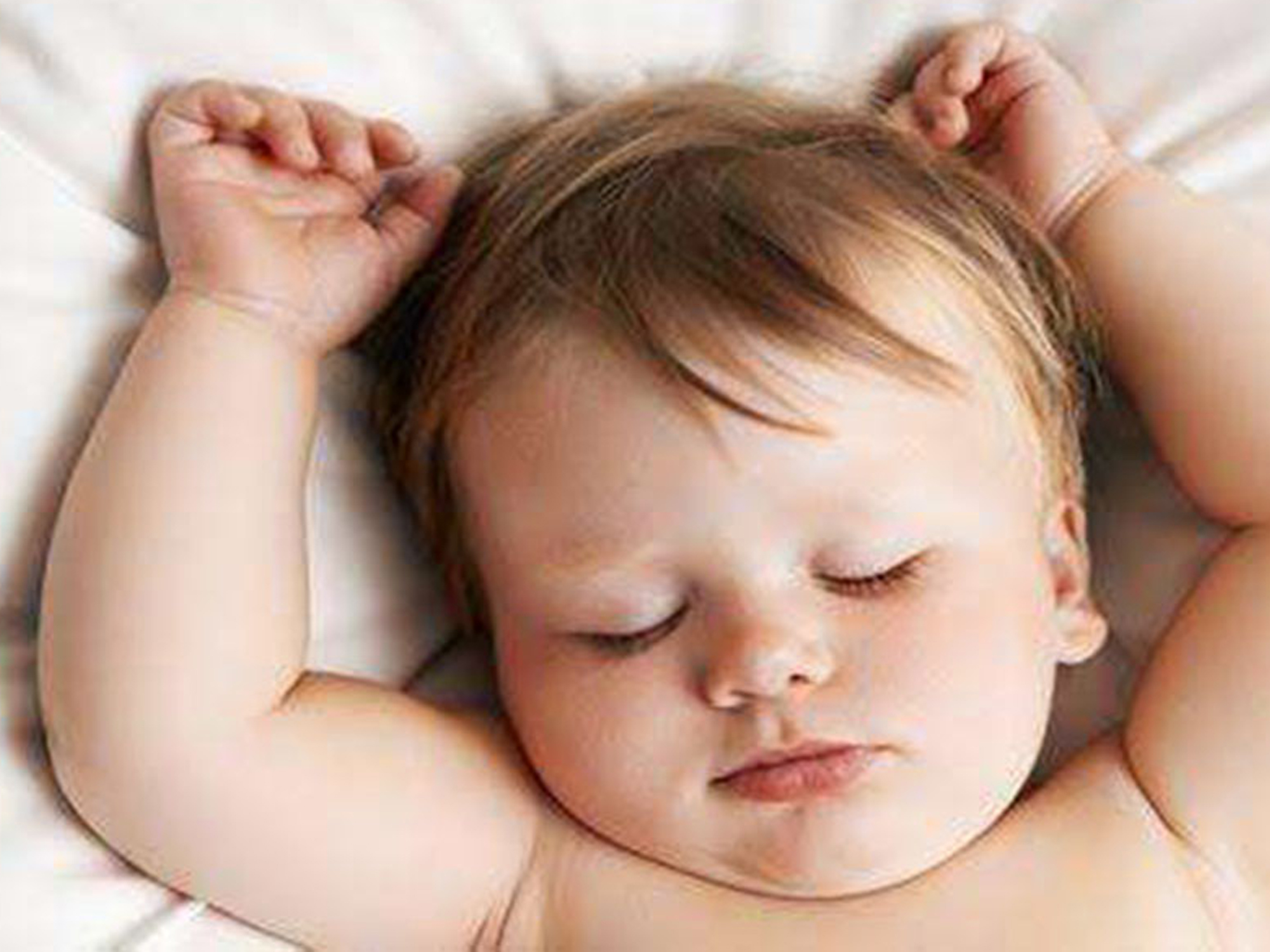 俯视图小男孩睡在胎儿的姿势照片摄影图片_ID:162116914-Veer图库