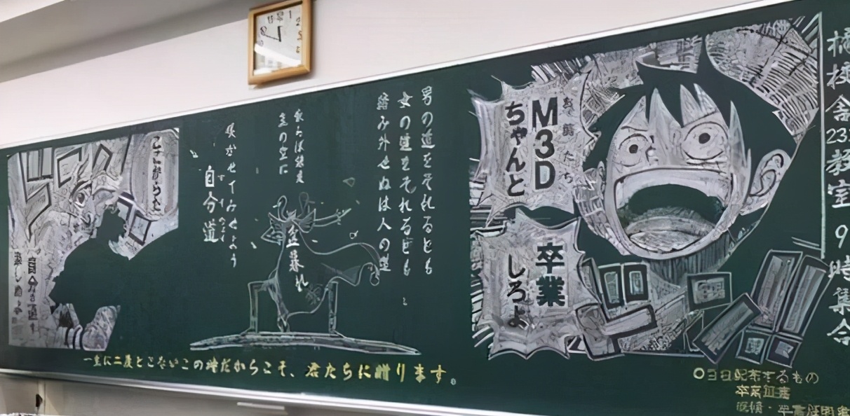 学校黑板(小学生黑板报走红 郁金香