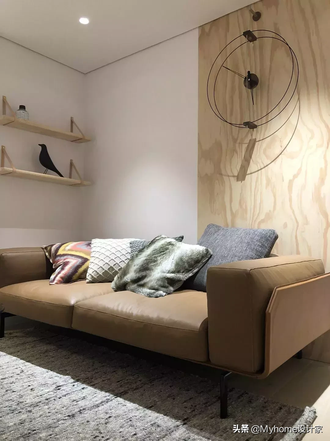 这才是北欧风！102㎡简约公寓，爆改两居室，还有大阳台