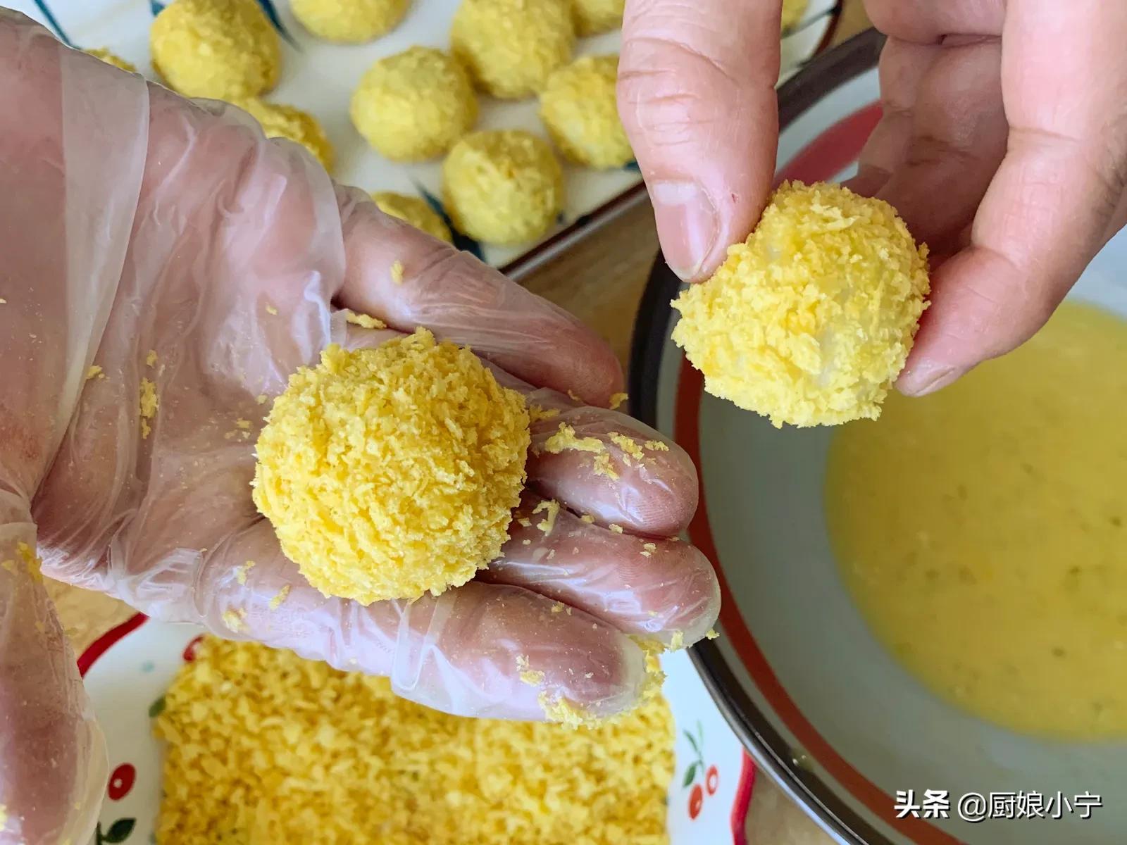 炸湯圓,