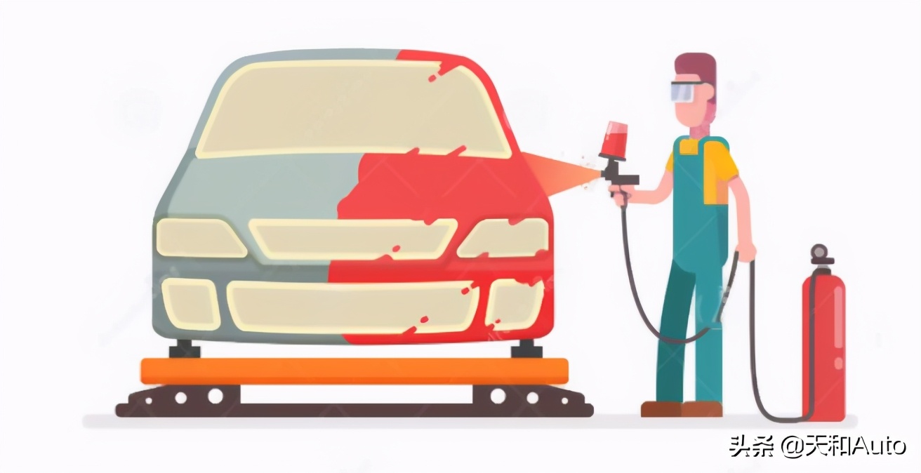 汽车漆面修复方式：两个标准的三种修复方式