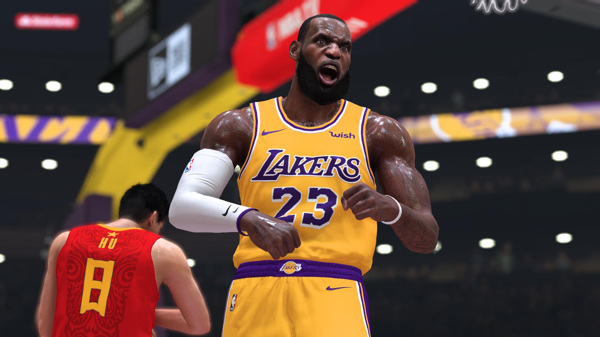 nba2k20惊现自由球员周琦,超高能力值堪比蔡恩,考辛斯)