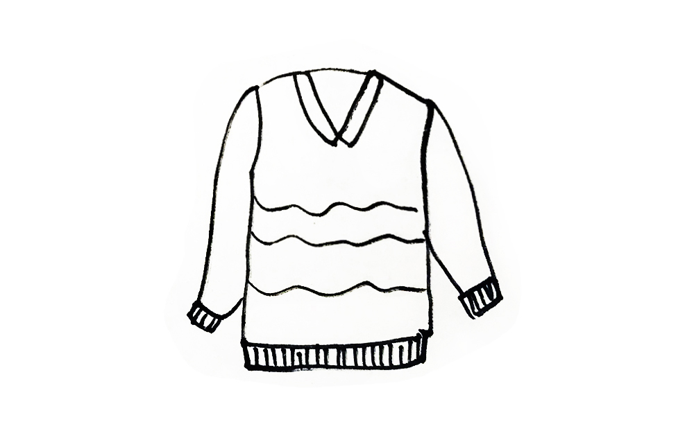 亲子简笔画衣服素材｜10款卡通衣服的画法，跟着步骤，简单易画