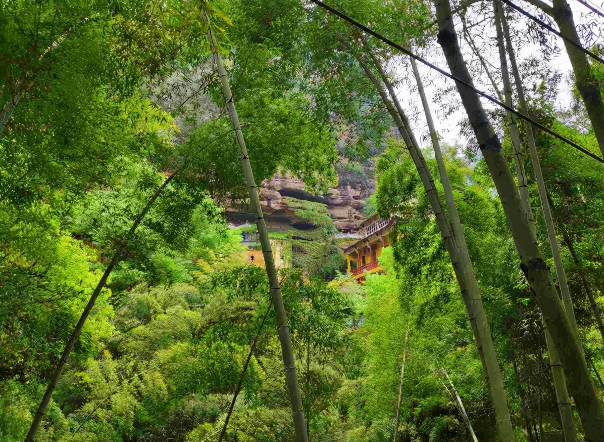 要说的景区就是金华九峰山风景区,古称妇人岩,又称龙邱山,芙蓉山,因为