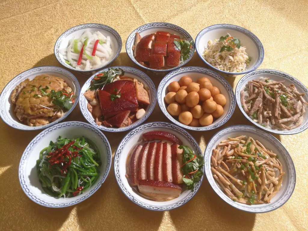 陜西美食：十碗席